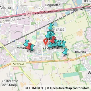 Mappa Via Trento, 20018 Sedriano MI, Italia (0.5075)