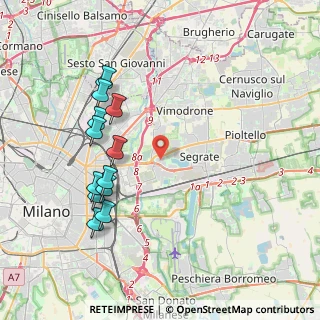 Mappa Via Borioli, 20054 Segrate MI, Italia (4.1275)