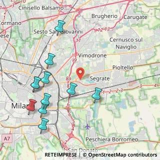Mappa Via Borioli, 20054 Segrate MI, Italia (4.85)