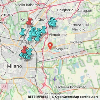 Mappa Via Borioli, 20054 Segrate MI, Italia (4.0205)