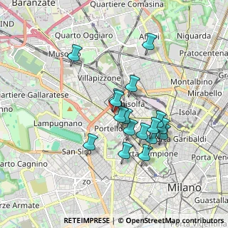 Mappa Piazza Firenze, 20149 Milano MI, Italia (1.47118)