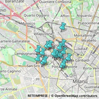 Mappa Piazza Firenze, 20149 Milano MI, Italia (1.27)