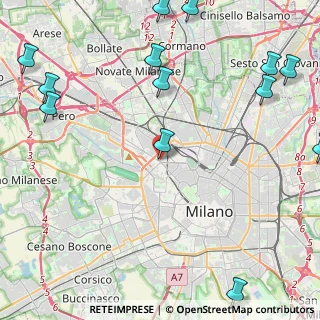 Mappa Piazza Firenze, 20149 Milano MI, Italia (6.686)