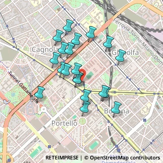 Mappa Piazza Firenze, 20149 Milano MI, Italia (0.4045)