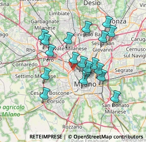 Mappa Piazza Firenze, 20149 Milano MI, Italia (6.22053)