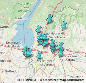 Mappa Località Telegrafo, 37010 Castelnuovo del Garda VR, Italia (10.519)