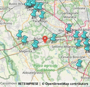 Mappa Piazza del Seminatore, 20018 Sedriano MI, Italia (10.323)
