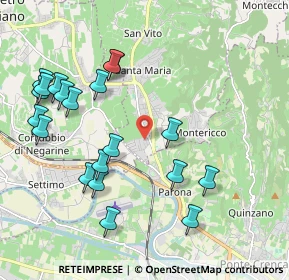 Mappa Via Pietro, 37024 Arbizzano-Santa Maria VR, Italia (2.2435)