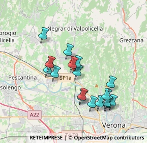 Mappa Via Pietro, 37024 Arbizzano-Santa Maria VR, Italia (3.37235)