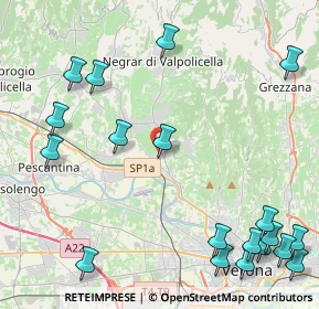 Mappa Via Pietro, 37024 Arbizzano-Santa Maria VR, Italia (6.00053)