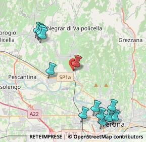 Mappa Via Pietro, 37024 Arbizzano-Santa Maria VR, Italia (5.10154)