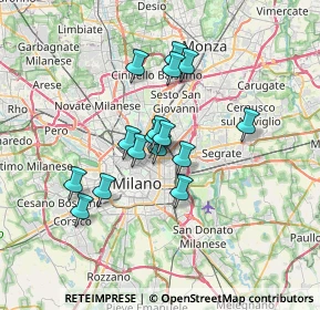 Mappa Viale Monza, 20131 Milano MI, Italia (5.19563)