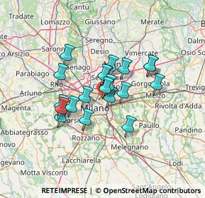 Mappa Viale Monza, 20131 Milano MI, Italia (9.835)