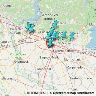 Mappa Via Europa, 25020 Flero BS, Italia (9.07786)