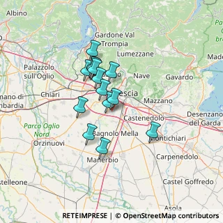 Mappa Via Europa, 25020 Flero BS, Italia (10.22786)