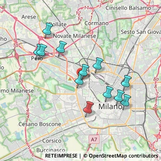 Mappa Via Marco Ulpio Traiano, 20149 Milano MI, Italia (3.7125)