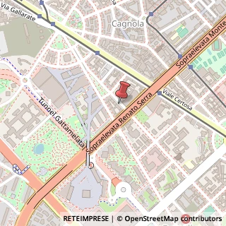 Mappa Via Marco Antonio Colonna, 57, 20149 Milano, Milano (Lombardia)