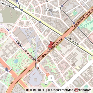Mappa Viale Renato Serra,  52, 20149 Milano, Milano (Lombardia)
