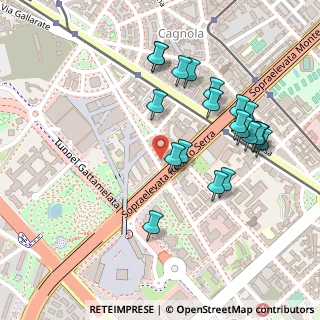 Mappa Viale Renato Serra, 20149 Milano MI, Italia (0.2425)