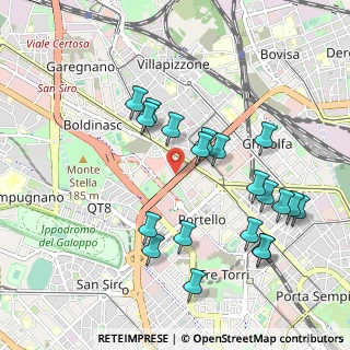 Mappa Via Marco Ulpio Traiano, 20149 Milano MI, Italia (1.016)