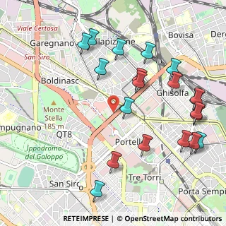 Mappa Viale Renato Serra, 20149 Milano MI, Italia (1.203)