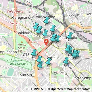 Mappa Via Marco Ulpio Traiano, 20149 Milano MI, Italia (0.8945)