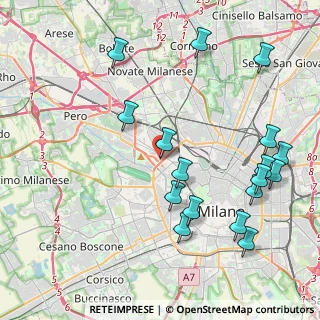 Mappa Via Vico Magistretti, 20149 Milano MI, Italia (4.77059)