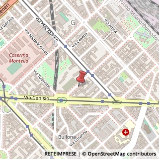 Mappa Via Principe Eugenio, 6, 20155 Milano, Milano (Lombardia)