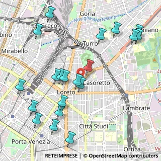 Mappa Via Marco D'Aviano, 20131 Milano MI, Italia (1.2265)