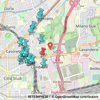 Mappa Via Passo Rolle, 20134 Milano MI, Italia (1.135)