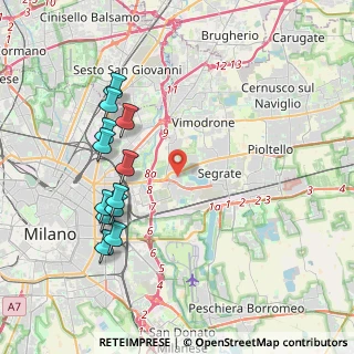 Mappa Via Romagna, 20090 Segrate MI, Italia (4.1925)