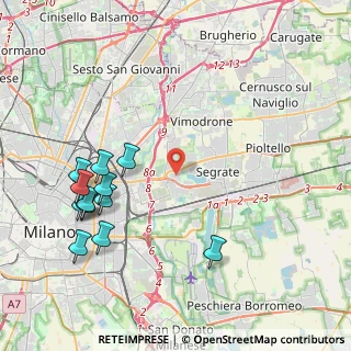 Mappa Via Romagna, 20090 Segrate MI, Italia (4.77917)