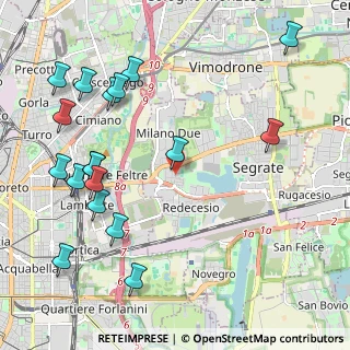 Mappa Via Romagna, 20090 Segrate MI, Italia (2.58667)