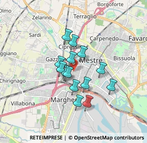 Mappa Via Fiume, 30126 Venezia VE, Italia (1.21)