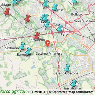 Mappa Via Cavalletti, 20019 Settimo Milanese MI, Italia (6.30294)