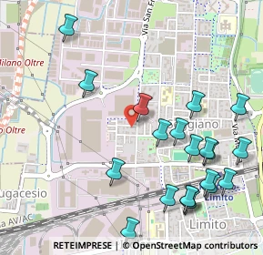 Mappa Via Jacopo della Quercia, 20096 Pioltello MI, Italia (0.6115)