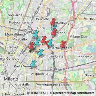 Mappa Via Antonio Picozzi, 20131 Milano MI, Italia (1.27833)