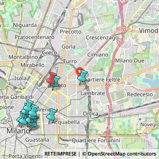 Mappa Via Antonio Picozzi, 20131 Milano MI, Italia (3.11615)