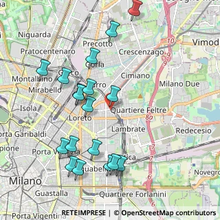 Mappa Via Picozzi 6 ·, 20131 Milano MI, Italia (2.17056)
