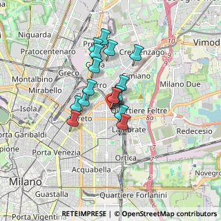 Mappa Via Antonio Picozzi, 20131 Milano MI, Italia (1.22313)