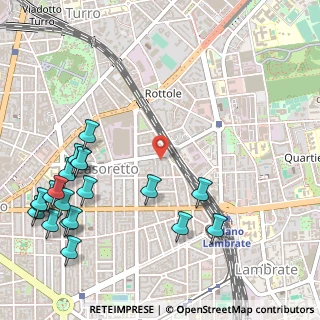 Mappa Via Siracusa, 20131 Milano MI, Italia (0.715)