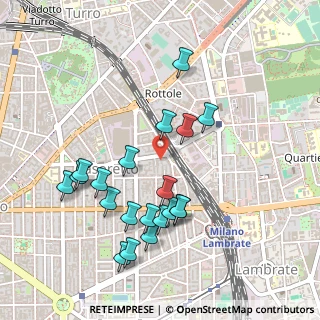 Mappa Via Siracusa, 20131 Milano MI, Italia (0.4945)