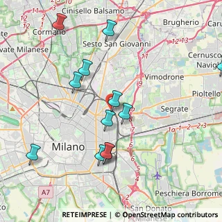 Mappa Via Siracusa, 20131 Milano MI, Italia (4.28417)