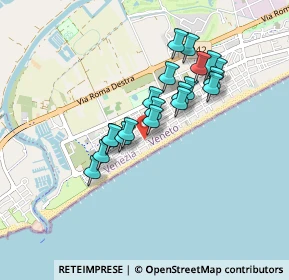 Mappa Via P. Mascagni, 30016 Jesolo VE, Italia (0.7)