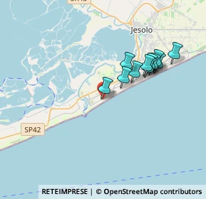 Mappa Via P. Mascagni, 30016 Jesolo VE, Italia (3.22818)