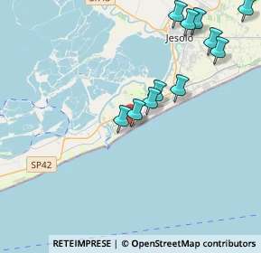 Mappa Via P. Mascagni, 30016 Jesolo VE, Italia (4.26182)