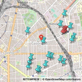 Mappa Via Luigi Mancinelli, 20131 Milano MI, Italia (0.6725)