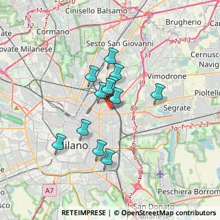 Mappa Via Luigi Mancinelli, 20131 Milano MI, Italia (2.645)
