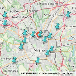 Mappa Via Ugo Bassi, 20159 Milano MI, Italia (4.68867)