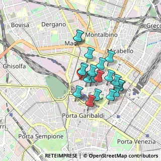 Mappa Via Ugo Bassi, 20159 Milano MI, Italia (0.6435)